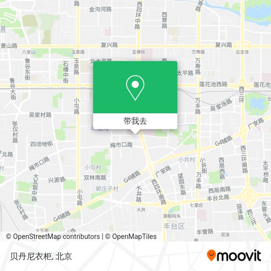 贝丹尼衣柜地图