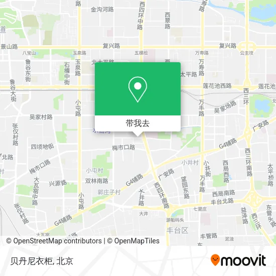 贝丹尼衣柜地图
