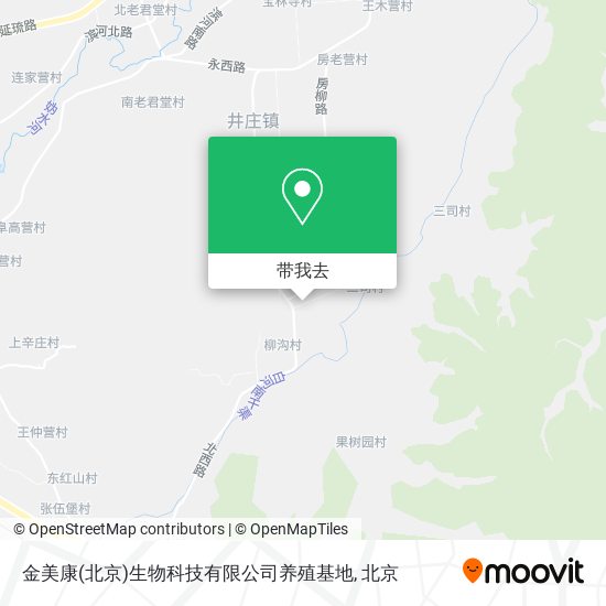 金美康(北京)生物科技有限公司养殖基地地图