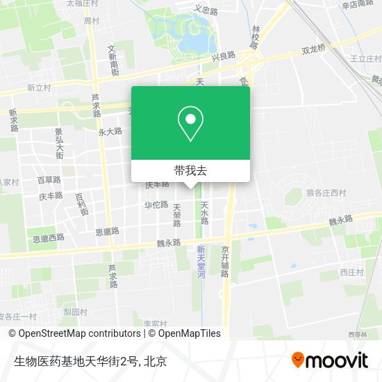 生物医药基地天华街2号地图