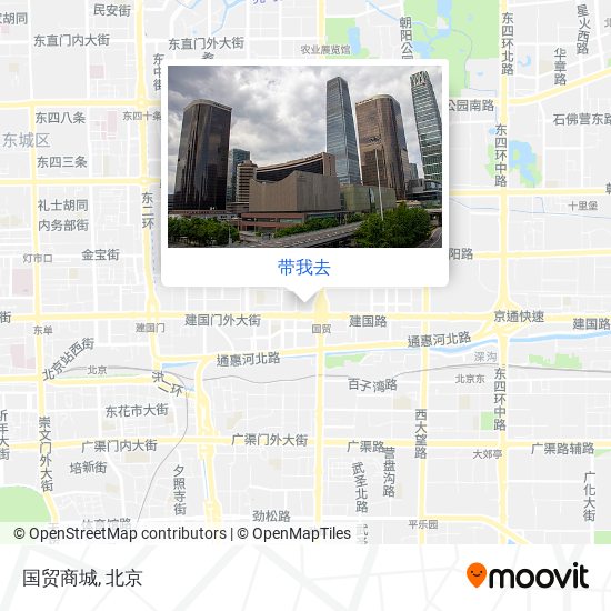 国贸商城地图