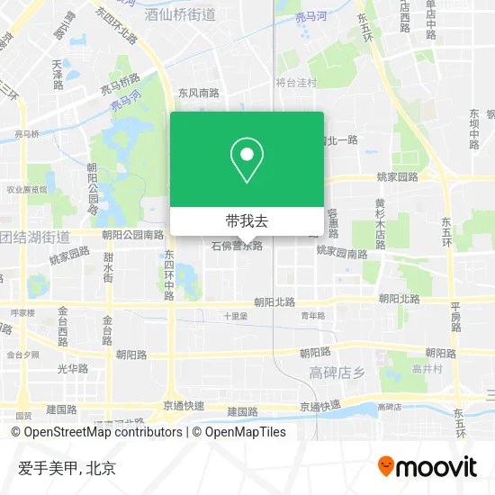 爱手美甲地图
