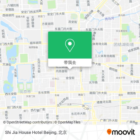 Shi Jia House Hotel Beijing地图