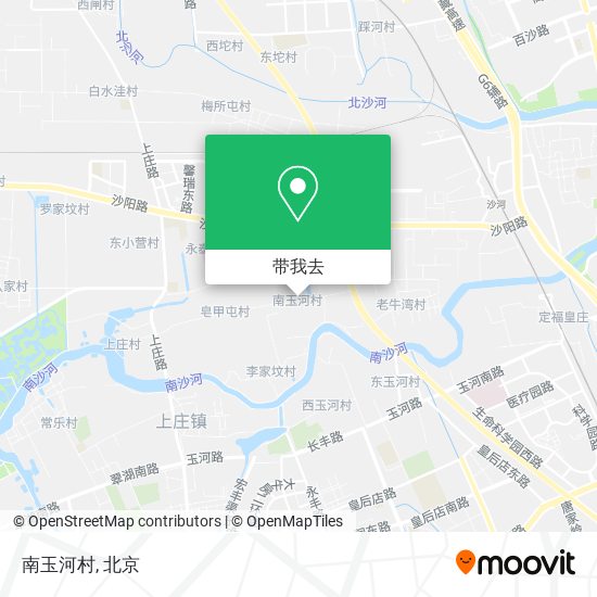 南玉河村地图