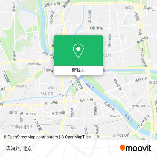 滨河路地图