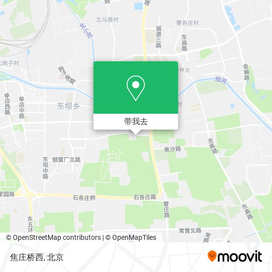 焦庄桥西地图