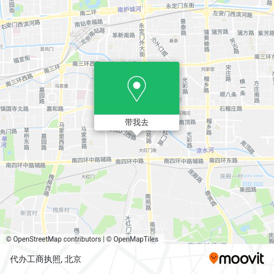 代办工商执照地图