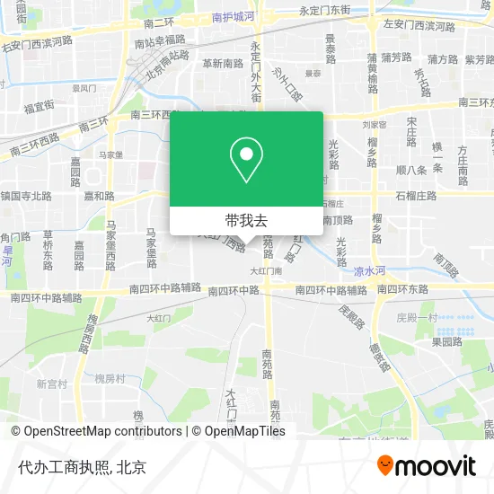代办工商执照地图