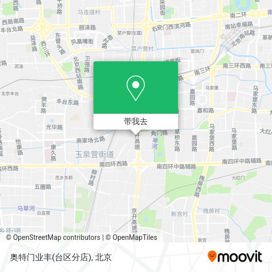 奥特门业丰(台区分店)地图