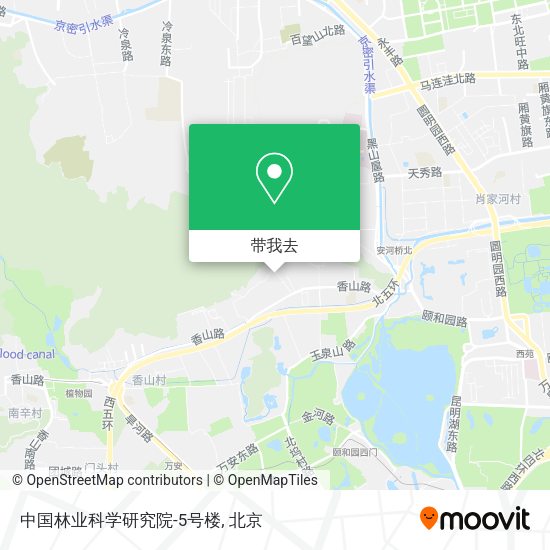 中国林业科学研究院-5号楼地图