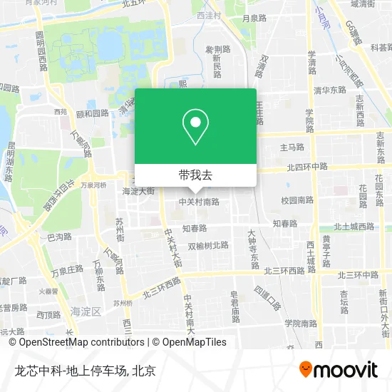 龙芯中科-地上停车场地图