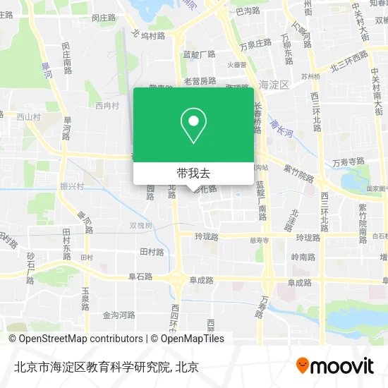 北京市海淀区教育科学研究院地图