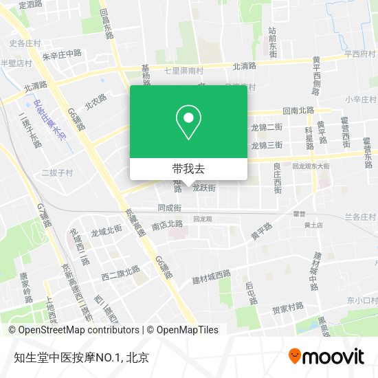 知生堂中医按摩NO.1地图