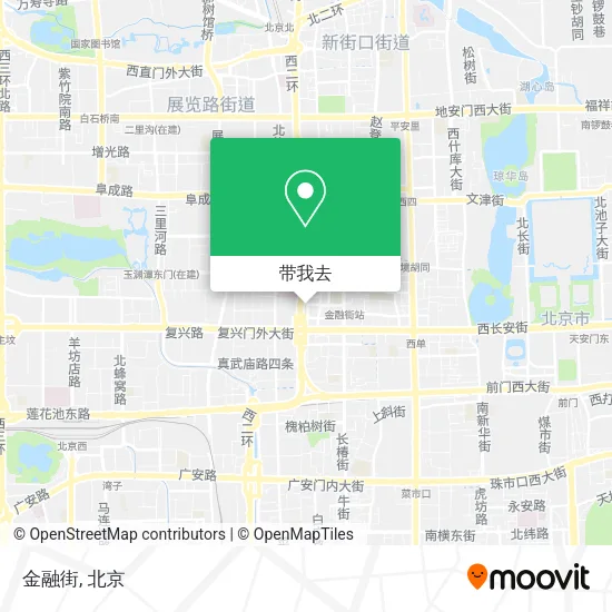 金融街地图