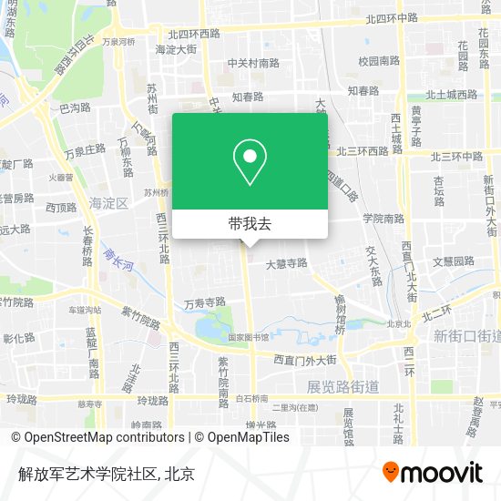 解放军艺术学院社区地图
