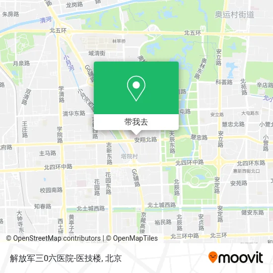 解放军三0六医院-医技楼地图