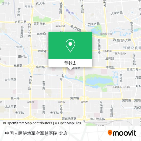中国人民解放军空军总医院地图