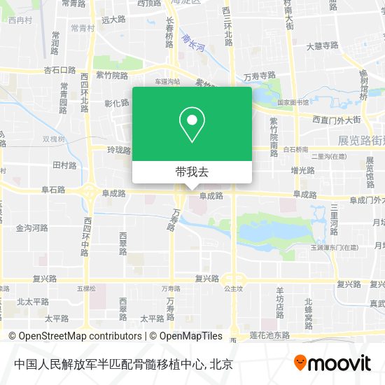 中国人民解放军半匹配骨髓移植中心地图