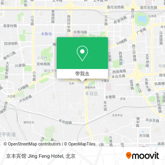 京丰宾馆 Jing Feng Hotel地图