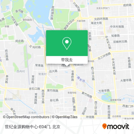 世纪金源购物中心-E04门地图