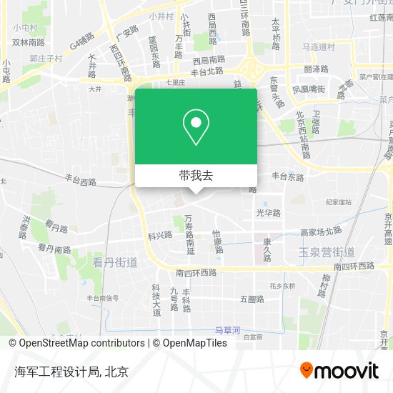 海军工程设计局地图