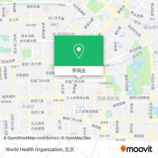 World Health Organization地图
