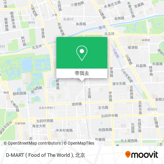 D-MART ( Food of The World )地图