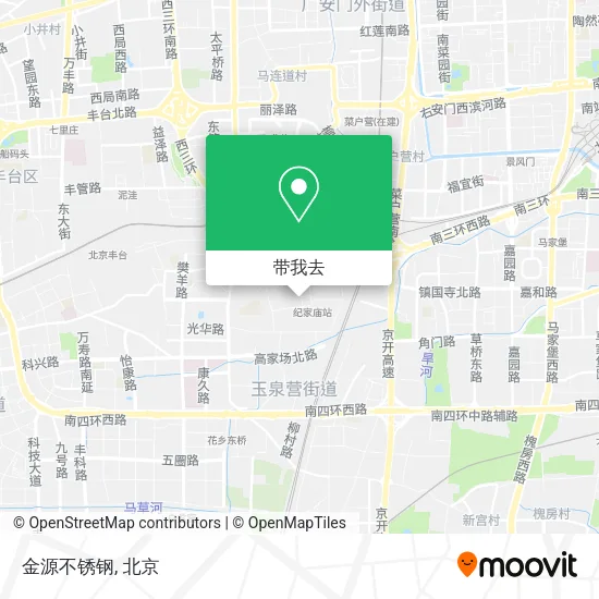 金源不锈钢地图