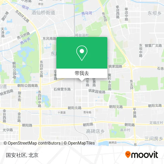 国安社区地图