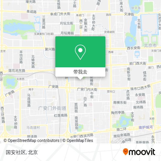 国安社区地图