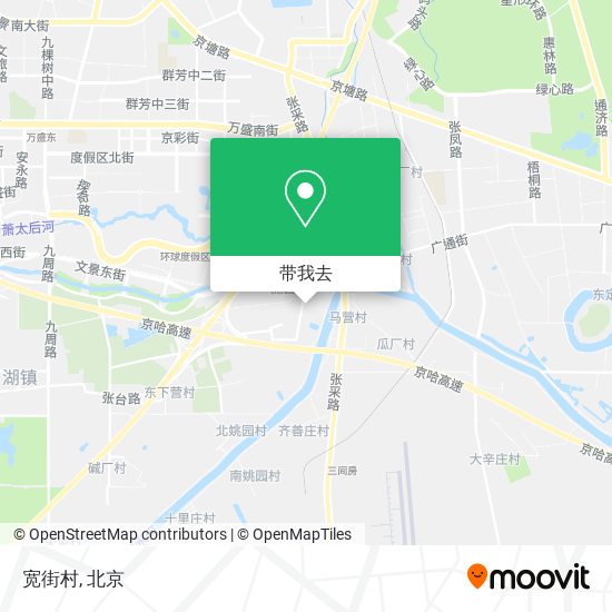 宽街村地图