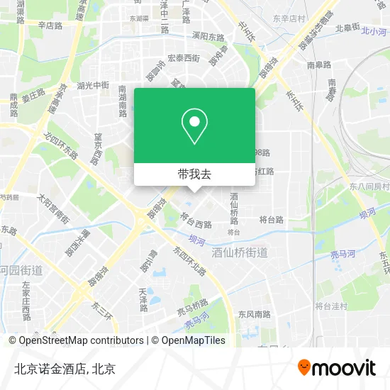 北京诺金酒店地图