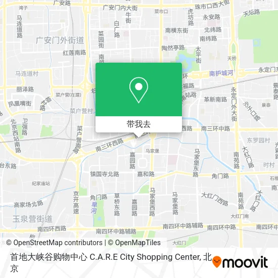 首地大峡谷购物中心 C.A.R.E City Shopping Center地图