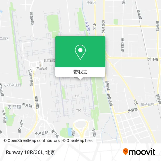 Runway 18R/36L地图