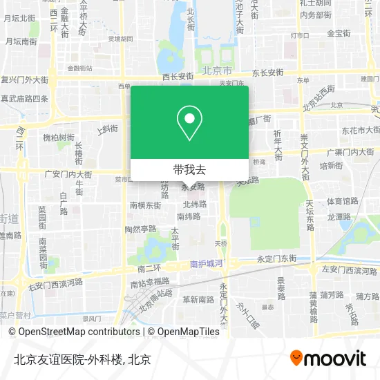 北京友谊医院-外科楼地图