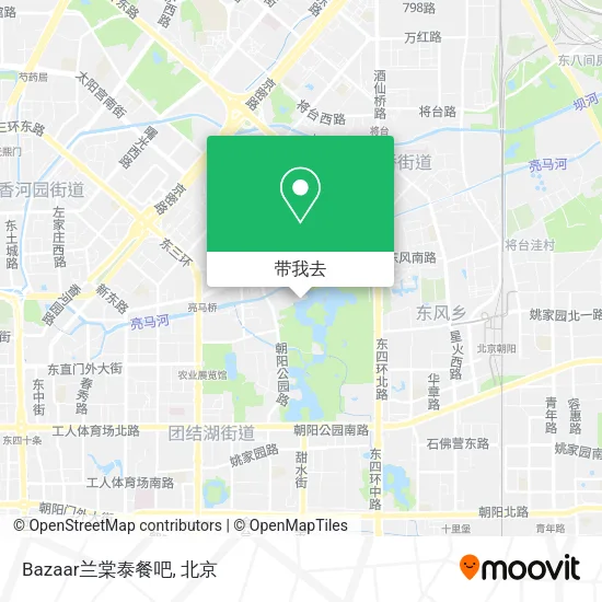 Bazaar兰棠泰餐吧地图