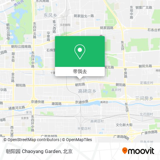 朝阳园 Chaoyang Garden地图