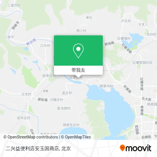 二兴益便利店安玉国商店地图