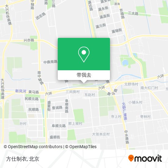 方仕制衣地图