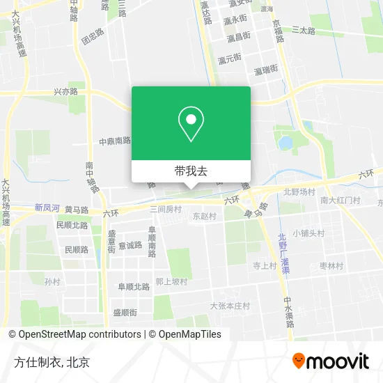 方仕制衣地图