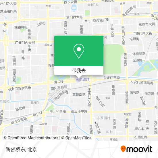 陶然桥东地图