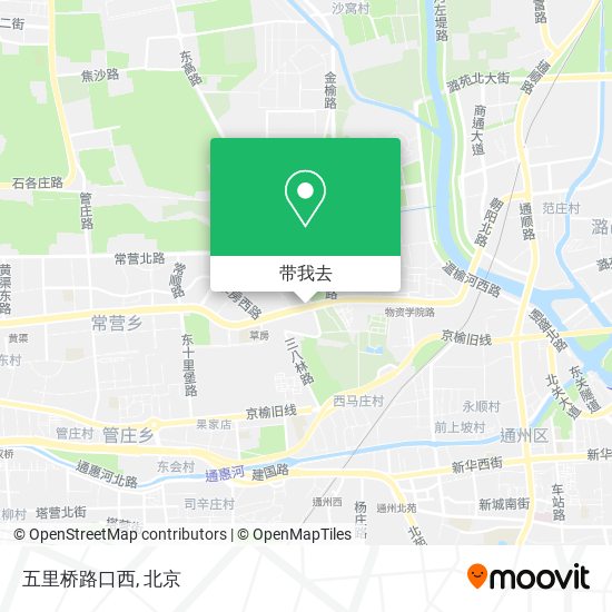 五里桥路口西地图