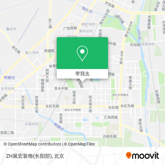 ZH展宏装饰(长阳部)地图