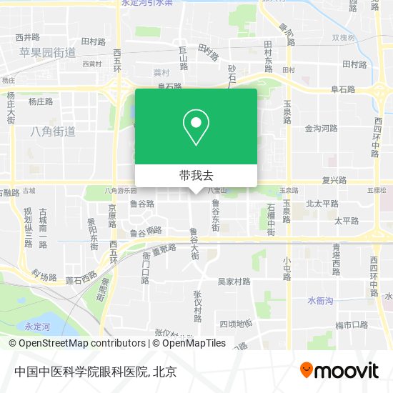 中国中医科学院眼科医院地图