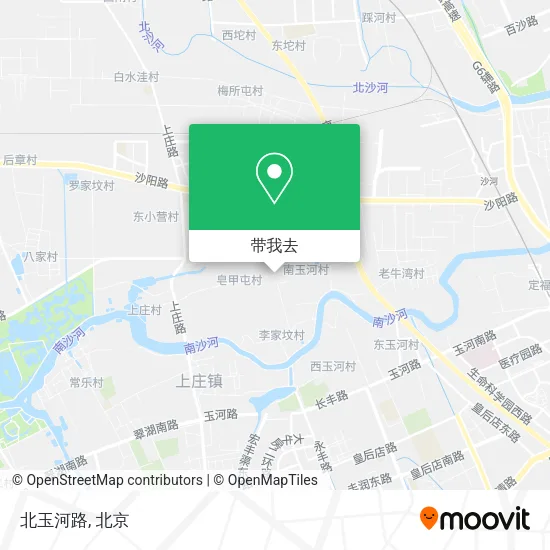 北玉河路地图