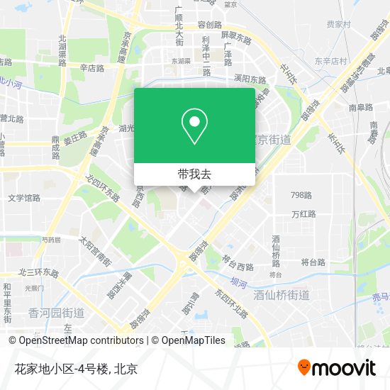 花家地小区-4号楼地图