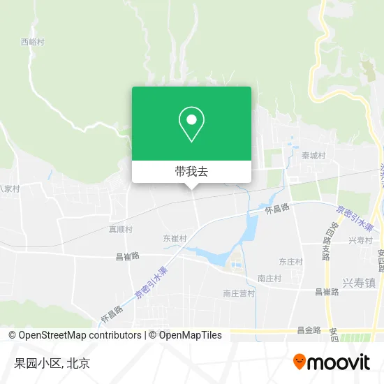果园小区地图