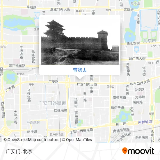 广安门地图