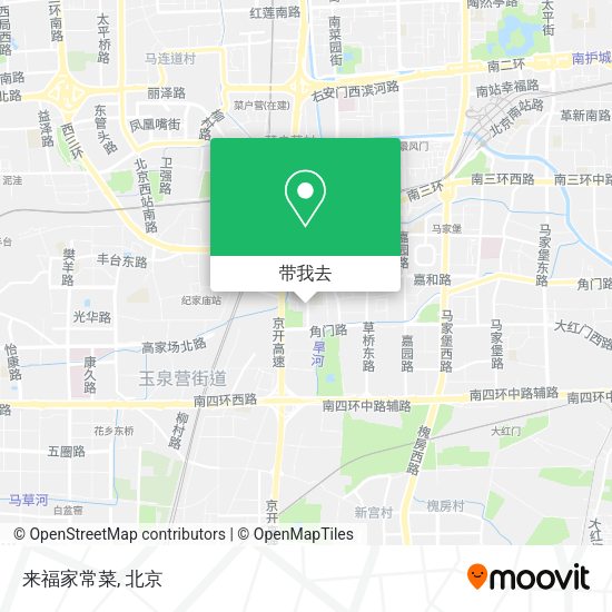 来福家常菜地图