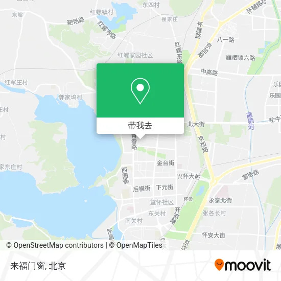 来福门窗地图